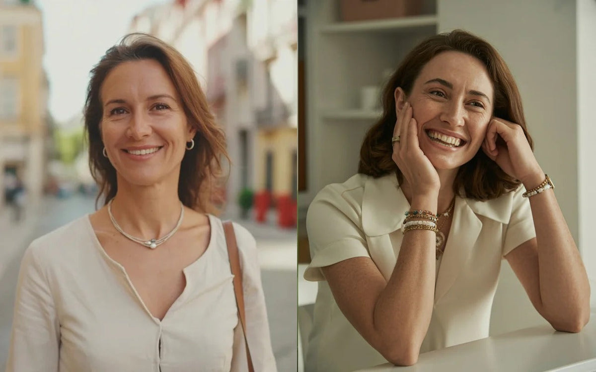 Spokojené zákaznice se šperky Dum Amalie