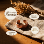 Měděný prsten Jinovatka