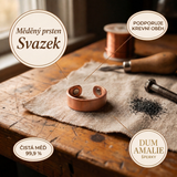 Měděný prsten Svazek